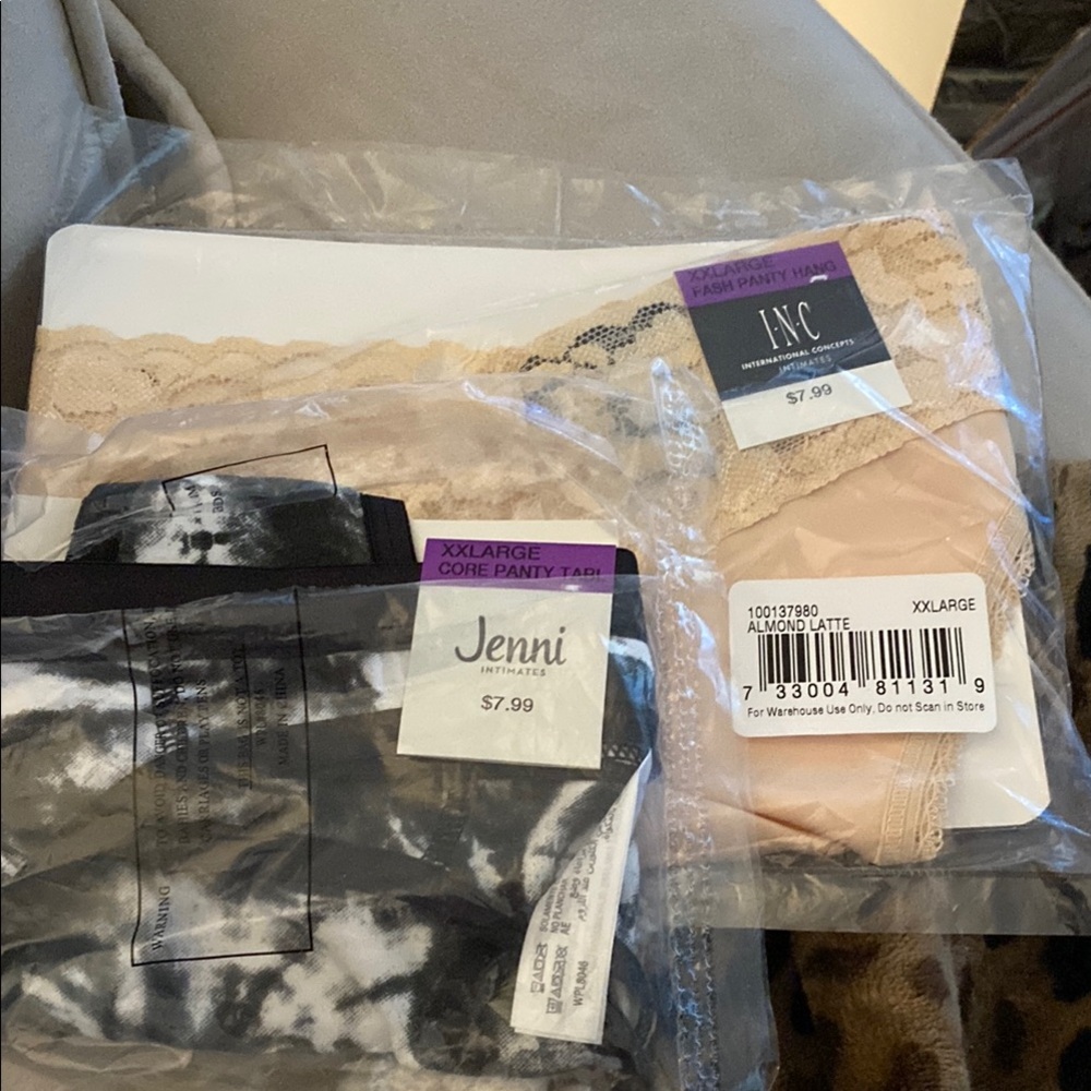Jenni Intimates Panties - 3 pair / 1 price